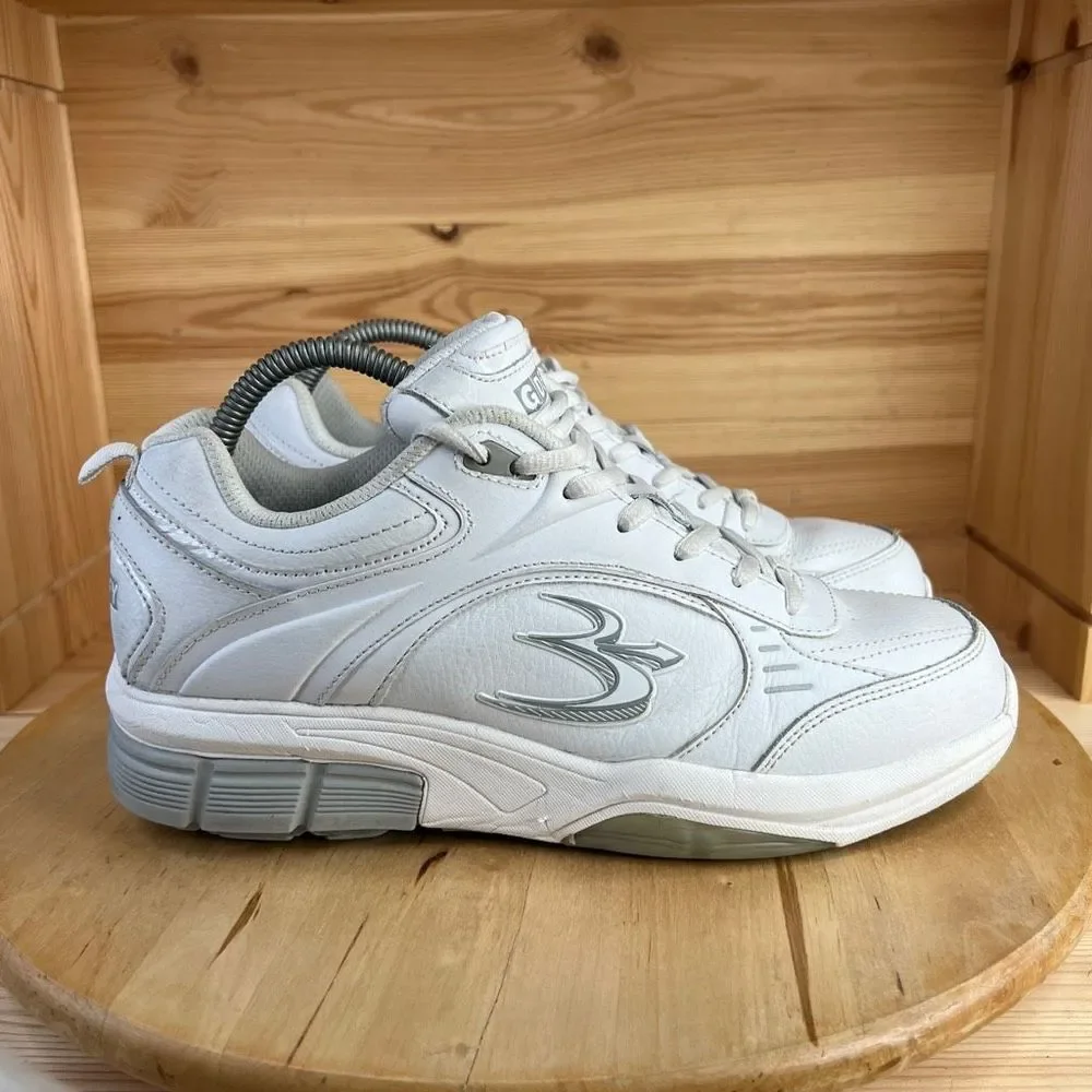 Gravity Defyer White & Grey Ortho Comfort Shoes Women’s Size 9